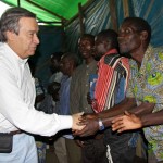 UNHCR High Commissioner Guterres reaches out to victims of civil war in Congo