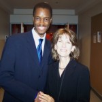 Ibrahim Dabo and Dr. Kathleen Kennedy Norris