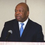 Congressman Cummings said it is important to know technology. Report and photos by Ibrahim Dabo 