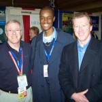 L-R: Bill Beswick, Ibrahim Dabo, & Steve McClaren (former England National Team manager)