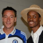 John Terry & Ibrahim Dabo. Terry is a linchpin in the England defense.