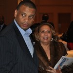 L-R: LaRian L. Finney (President and CEO, Visionary Marketing Group, Inc.) and Cathy Hughes.