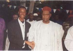 Ibrahim Dabo and Issa Hayatou