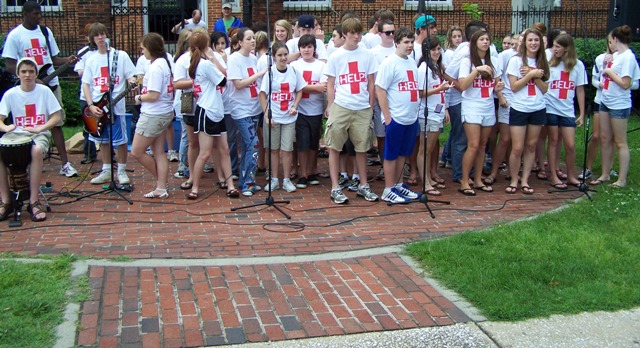 Youths from Trinity United Methodist Church, Rome, Georgia, speak exclusively to Ib's Blog.