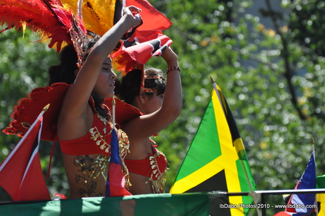 Elaborate costumes were on display at the West Indian American Day Parade and many Caribbean countries were represented. Photos and Report by Ibrahim Dabo