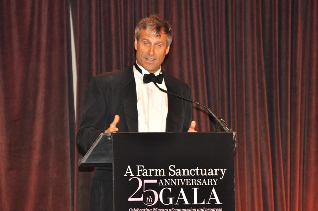 Gene Baur, president and co-founder of Farm Sanctuary